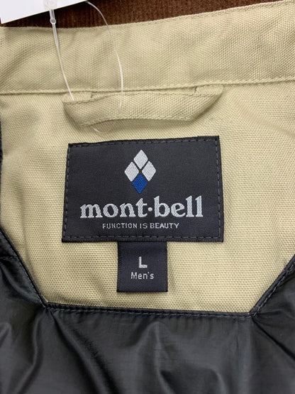 モンベル キャンバスカントリー ダウンジャケット 2101104 L ベージュ ITRMGBSONKAA
