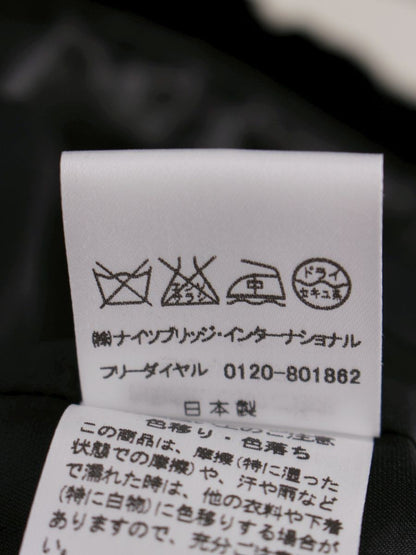 ハロッズ 17500251 ジャケット 1 ブラック ノーカラー ベロア フリル IT3RHBWI07BY