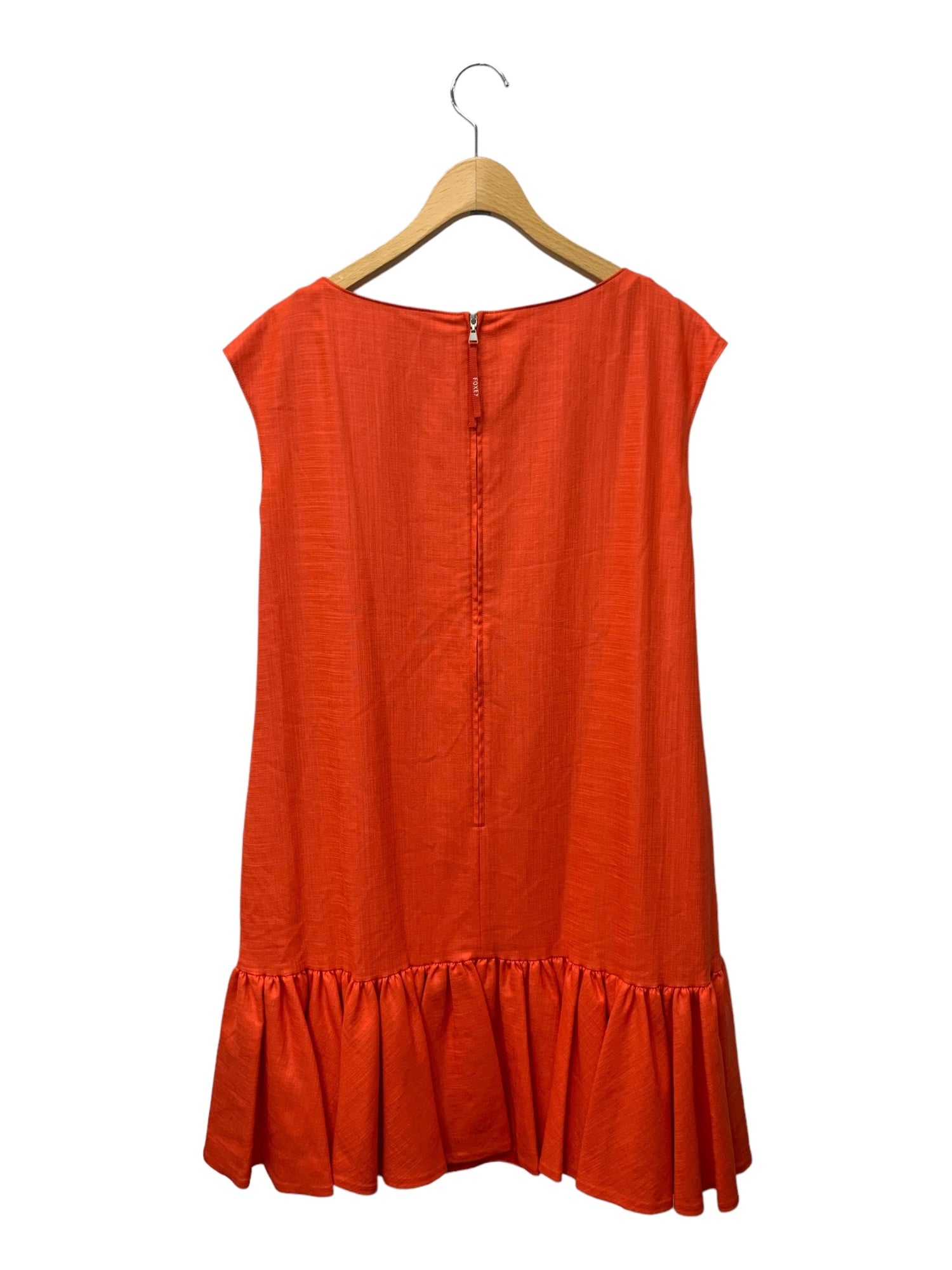 フォクシーニューヨーク Dress Linen DAHLIA ドレス リネンダリア 41704 ワンピース 38 レッド | 中古ブランド品・古着通販ビープライス
