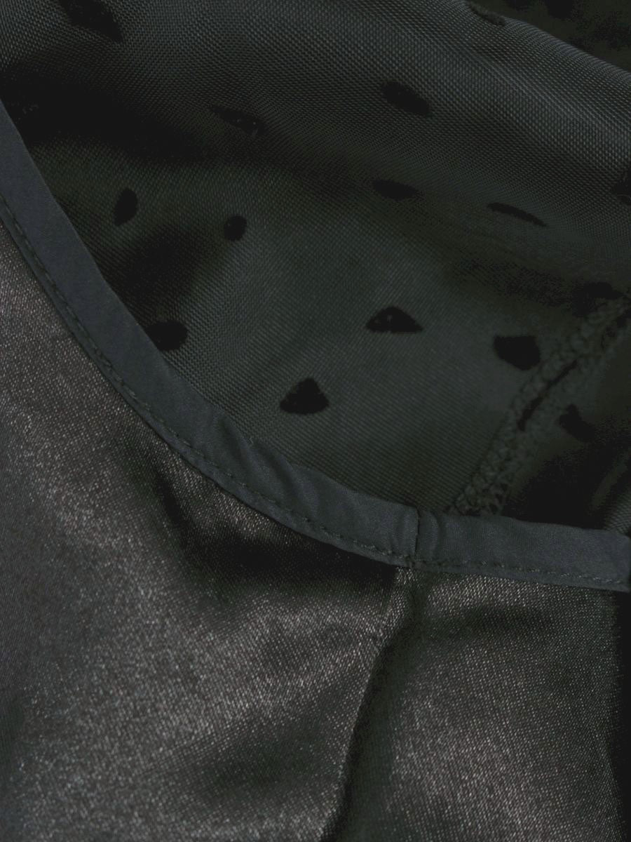 スーパービューティー ワンピース 42 ブラック フリル レース ITA0NY3R6SW0