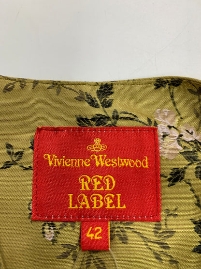 ヴィヴィアンウエストウッドレッドレーベル ジャケット 42 イエロー 刺繍 花 ITJGC0IE9AV4
