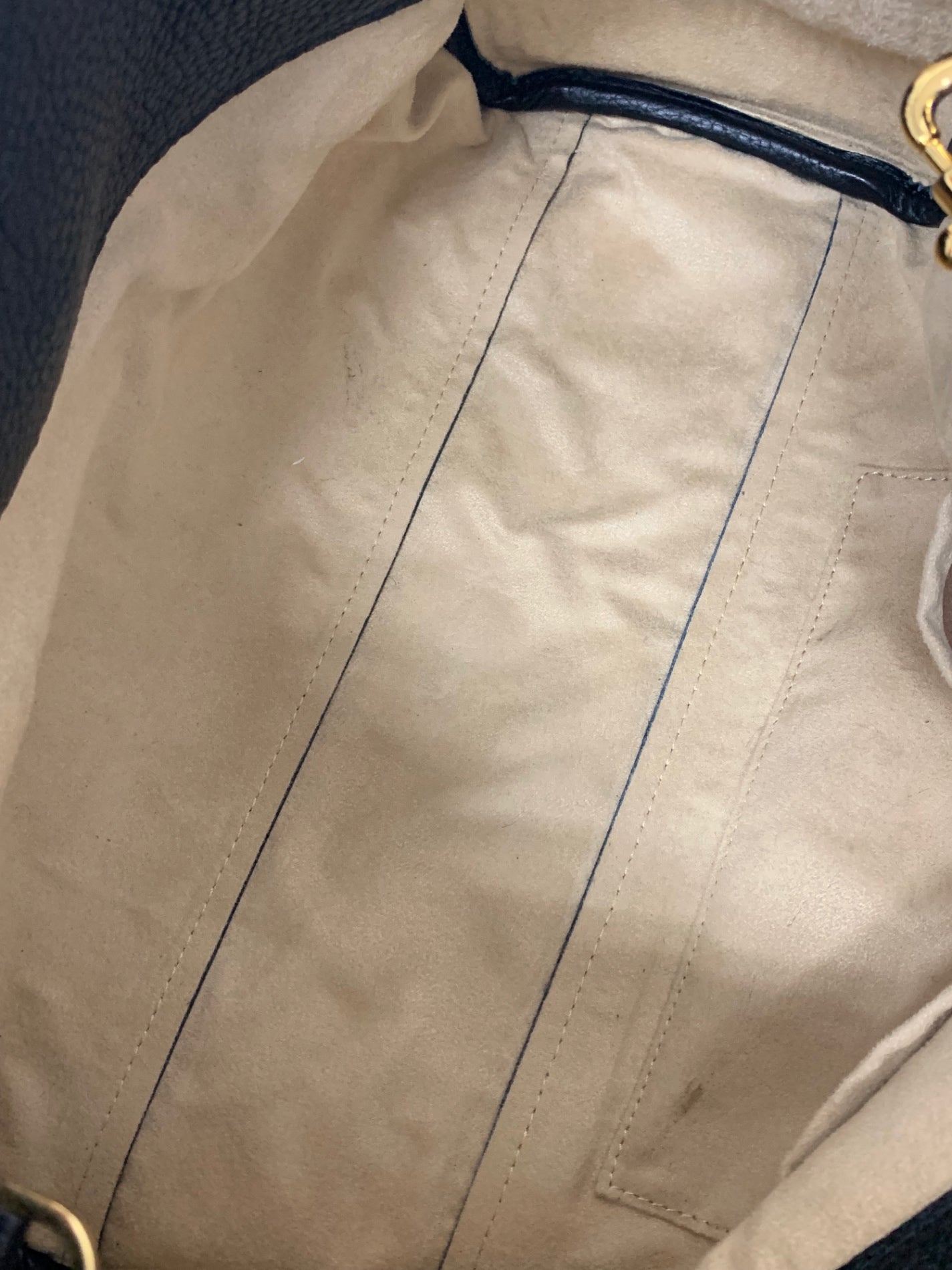 シータパランティカ ハンドバッグ ブラック レザー バンブー ターンロック 2way ITCUOYF5F5A4