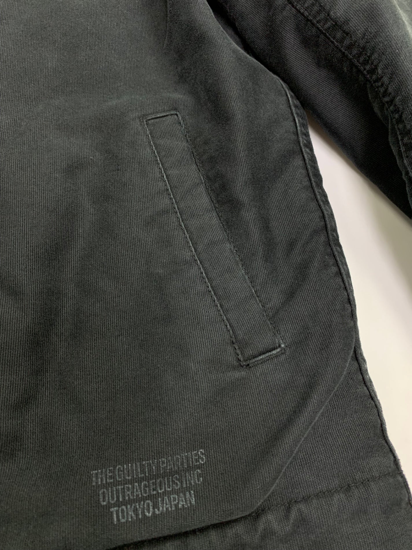 ワコマリア N-1 DECK JACKET デッキジャケット M ブラック 裏ボア ITPNT6Y84YER