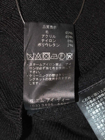 アベニールエトワール トップス 38 ブラック タートルネック ビジュー ITRPPPQSSO70