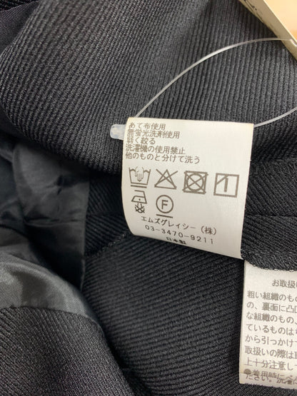 エムズグレイシー 517609 スカート 40 ブラック ウエストリボン フレア IT8QD3YQ75HY