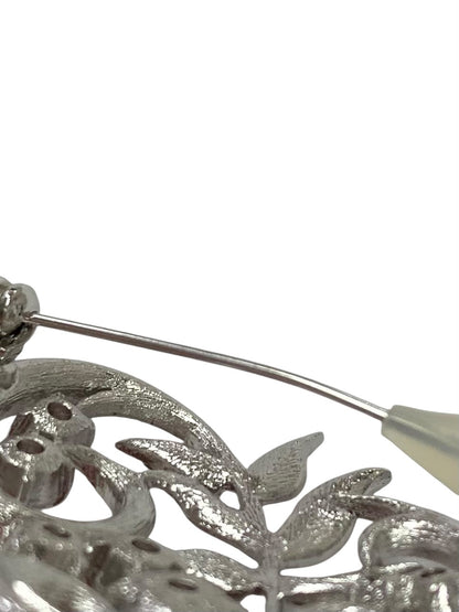 フォクシーブティック ブローチ シルバー ラインストーン ITSH5N30EEXQ