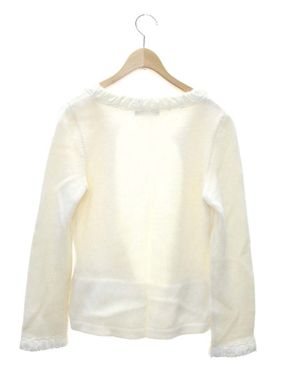 フォクシーブティック リッツジャケット 28078 40 アイボリー カシミヤ ITRVTNQJN3U0