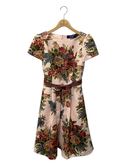 エムズグレイシー 721503 ワンピース 36 ピンク フラワーモチーフ ITZBICMVPA4Q