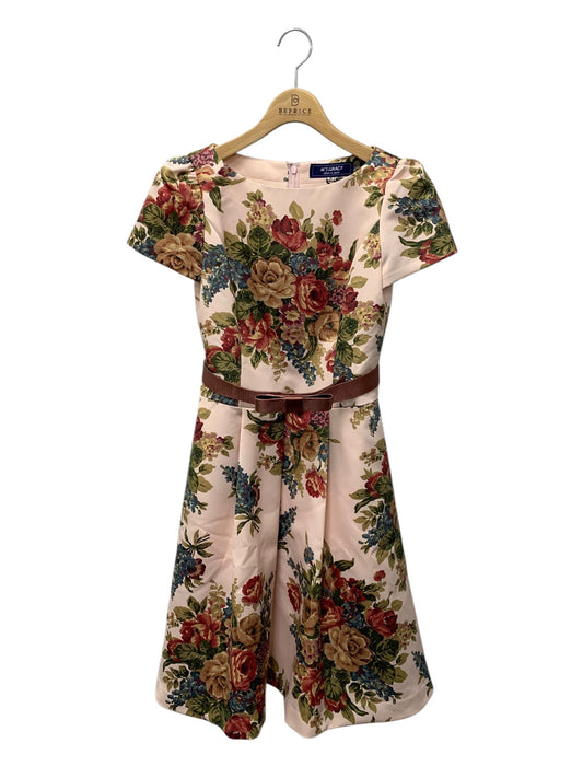 エムズグレイシー 721503 ワンピース 36 ピンク フラワーモチーフ ITZBICMVPA4Q