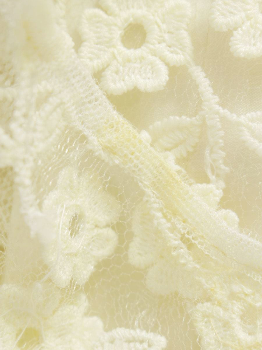 ダイアグラム 3733 5062-0 ワンピース 36 ホワイト レース ITKYGCHN2TZW