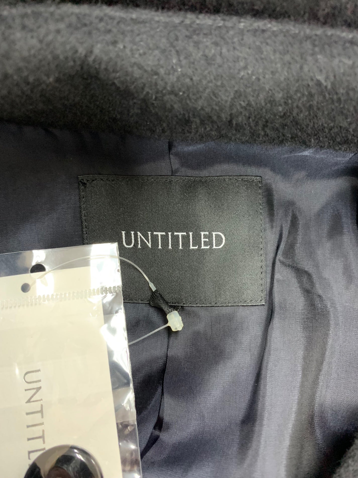 アンタイトル トスカーナリッシュビーバー フーデットコート 153-99696 1 ブラック ITJ4P71PF8SO