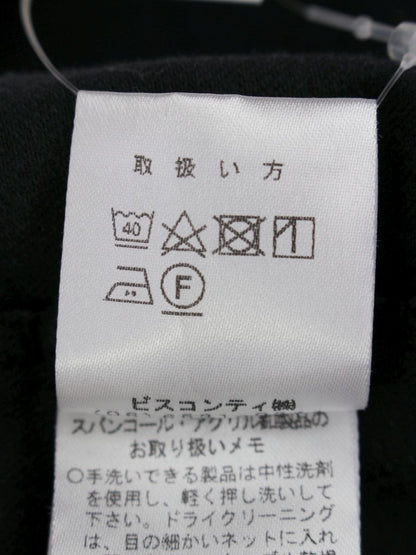 ギャラリービスコンティ 1286181 パンツ 3 ブラック フラワー刺繍 IT6B6FZJ9NYZ