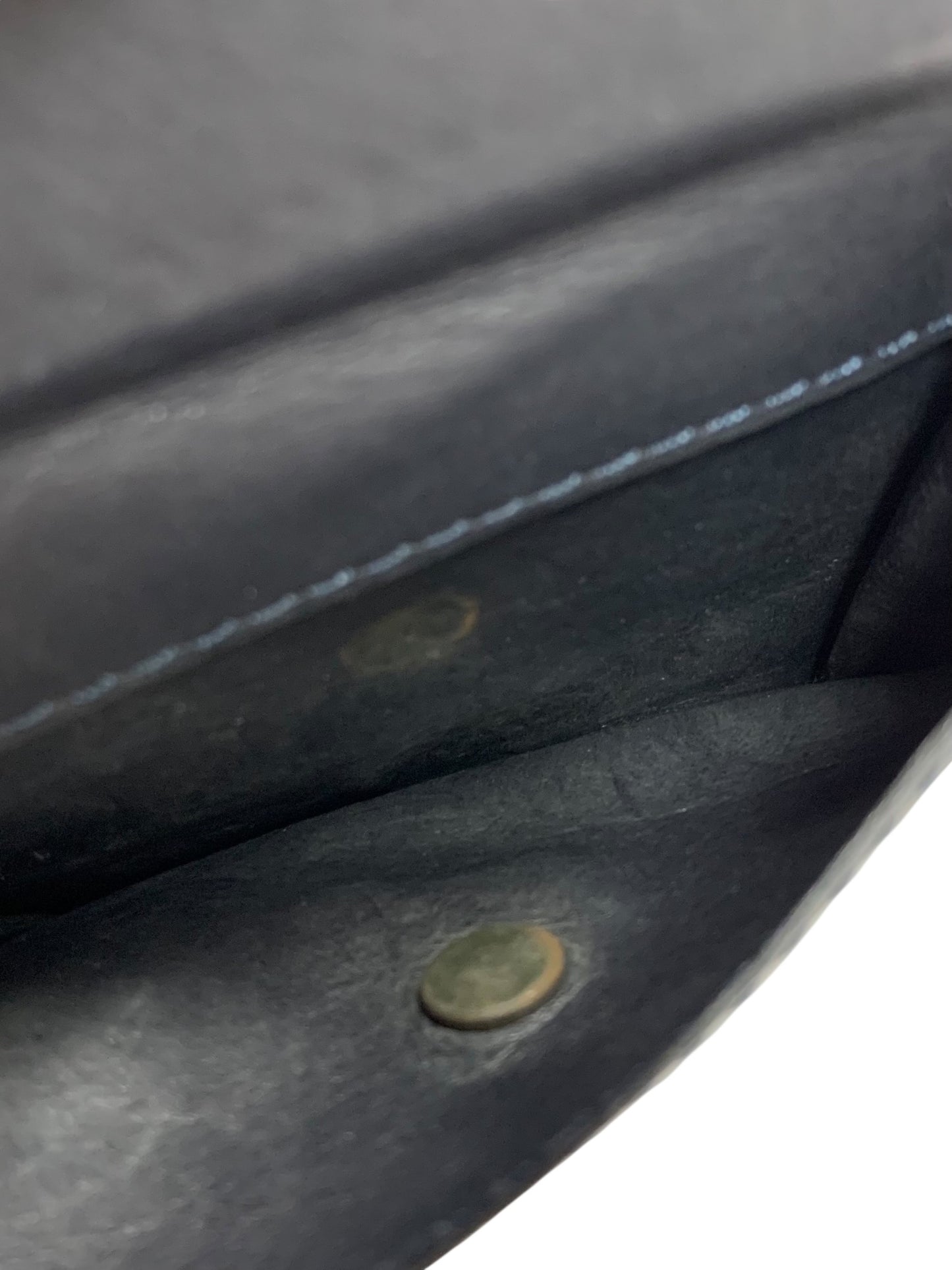 フェリージ 二つ折り財布 ブラック クロコ型押し ITP0NSCUPCEK