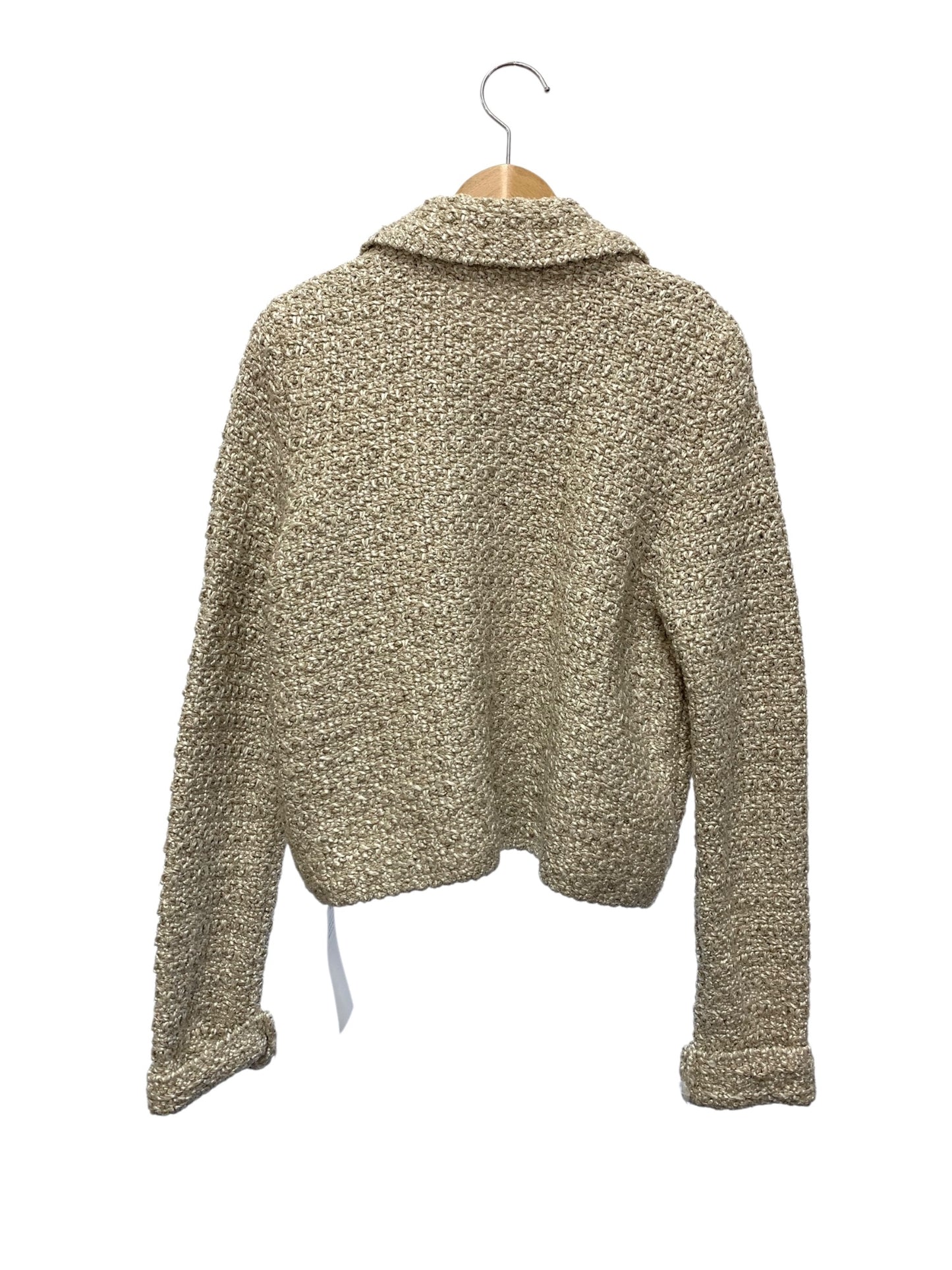 フォクシーブティック Knit Jacket Noisette 42602 ニットジャケット 38 ベージュ ITXPP2UBBIQ0