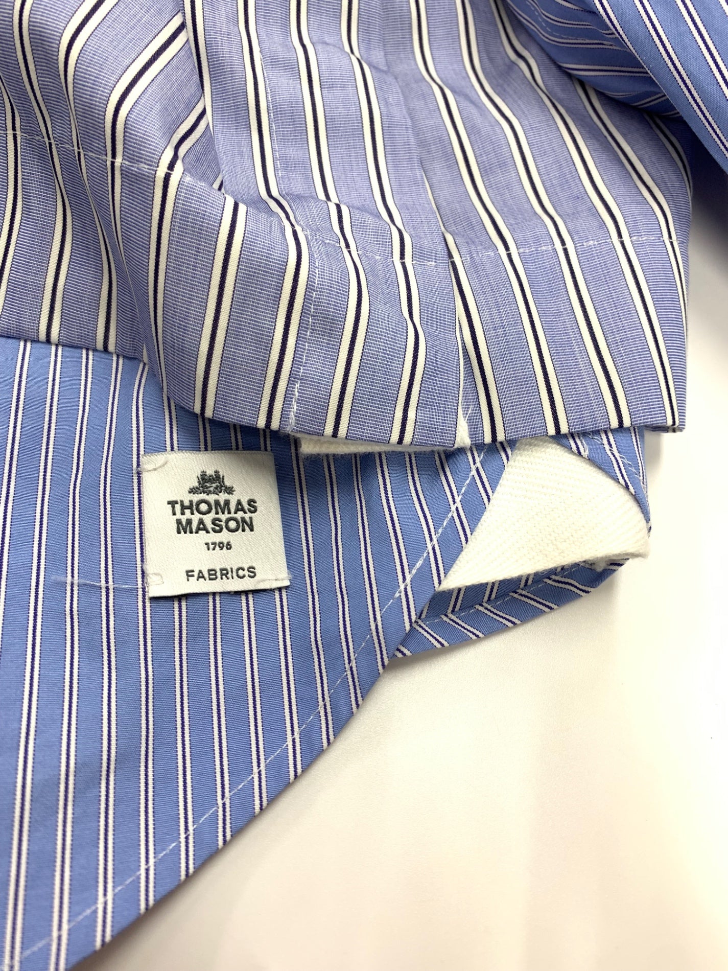 サカイ Thomas Mason 23-03094M シャツ 2 ブルー | 中古ブランド品