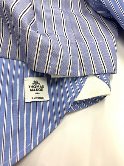 サカイ Thomas Mason 23-03094M シャツ 2 ブルー IT9MH4CZBJXK