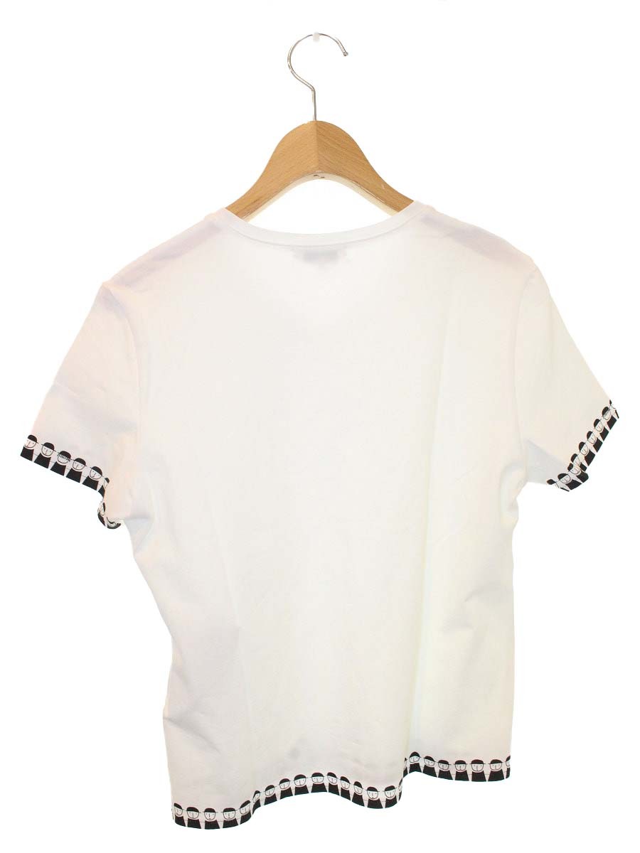 スタジオピッコーネ アルチビオ P359407 Tシャツ  40 ホワイト ストレッチ素材 ITY26B9ZR2TW