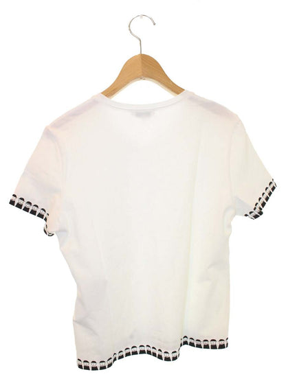 スタジオピッコーネ アルチビオ P359407 Tシャツ  40 ホワイト ストレッチ素材 ITY26B9ZR2TW