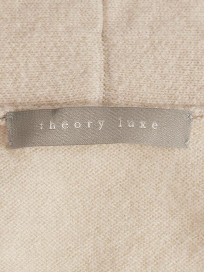 セオリーリュクス 03-8303762-310-038 カーディガン 38 ベージュ カシミヤ ミディアム ITUWN14IAHM0