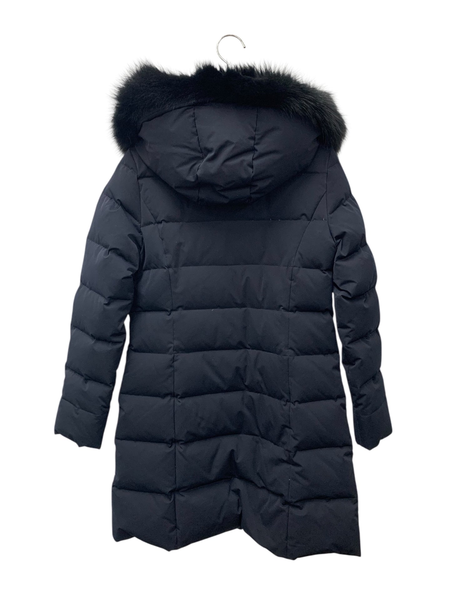 デミルクスビームス FOXファーフードダウン 68-19-0169-286 36 ネイビー ITR1K027ECKM