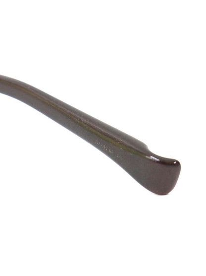 フォーナインズ O-30T メガネ ゴールド/ブラウン メタル ハーフリム スクエア ITSI4Q3FGLQ0