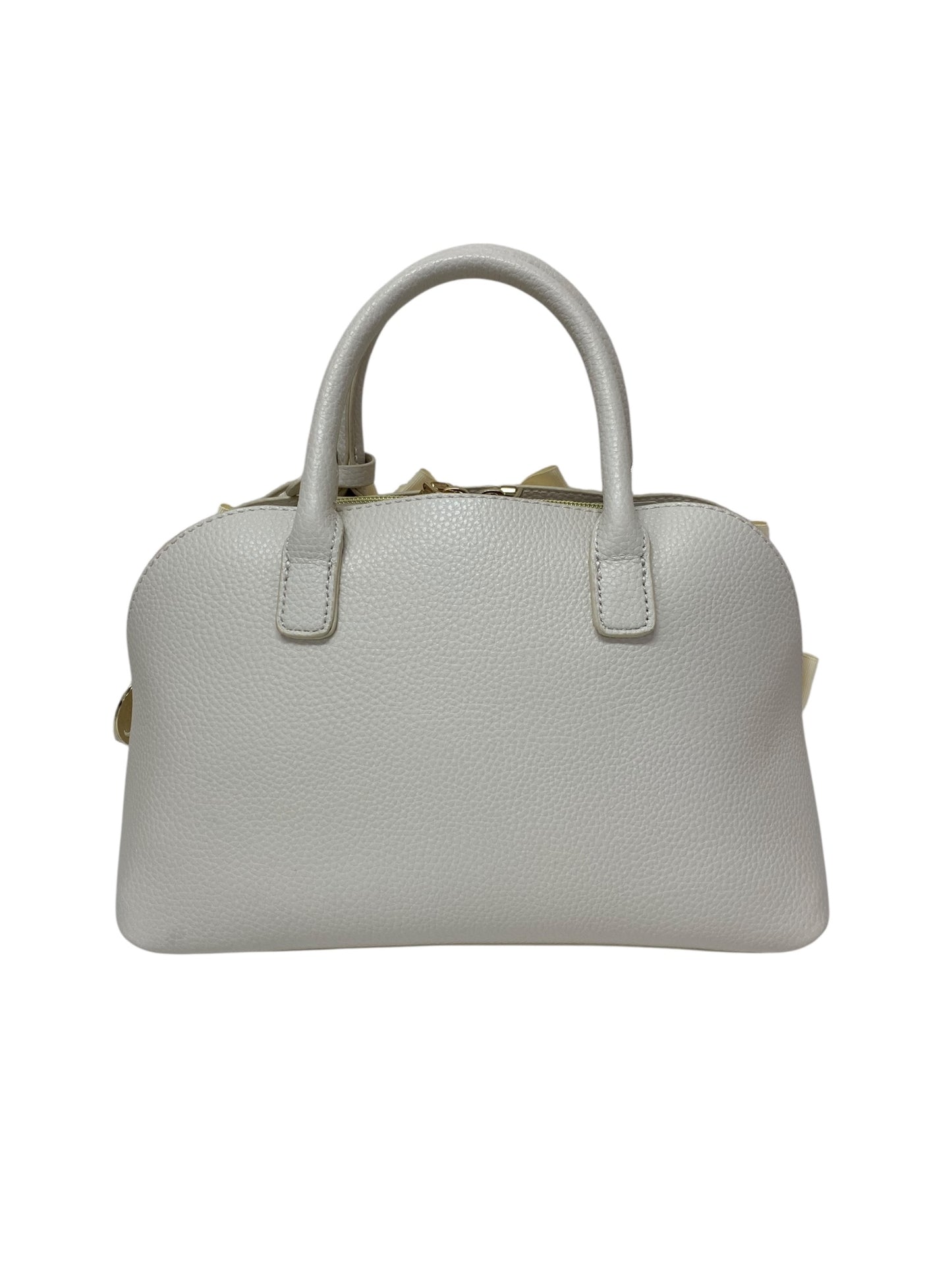 エムズグレイシー 094311 ハンドバッグ ベージュ フェイクレザー リボン ITNM61V378AW