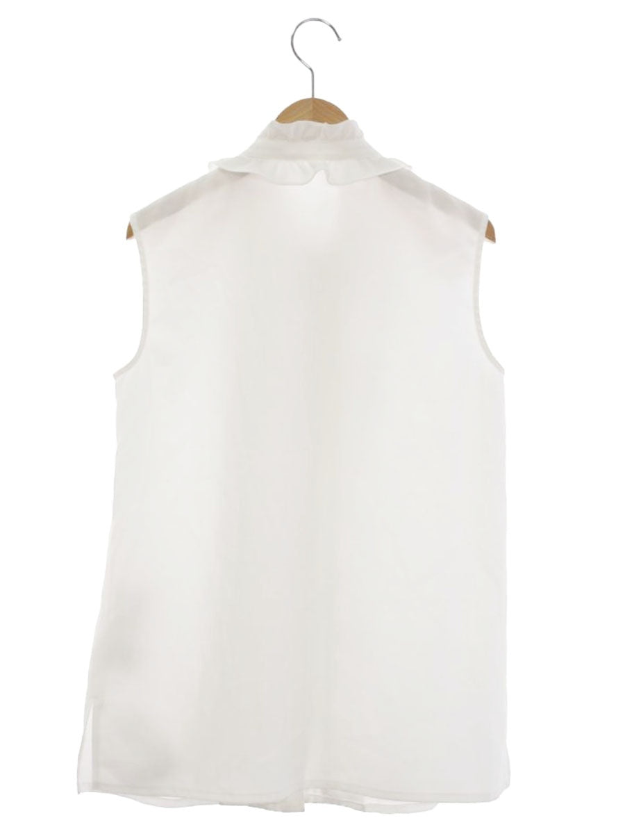 ルネ 5031050 ブラウス 36 ホワイト フリル IT5XAWEEP48G