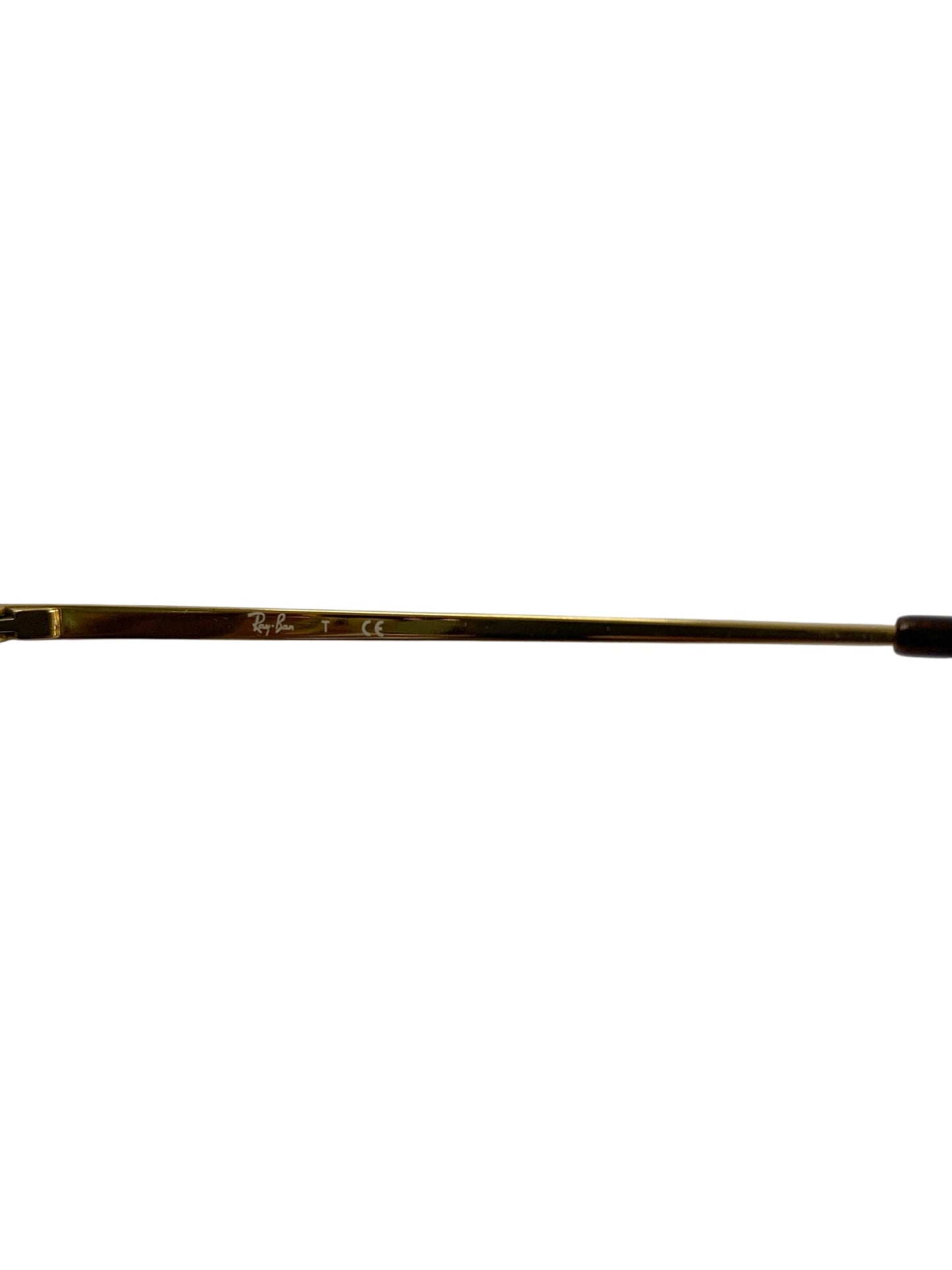 レイバン Aviator Optics RB6489 サングラス ゴールド ドロップ ITITLBKWDD1K