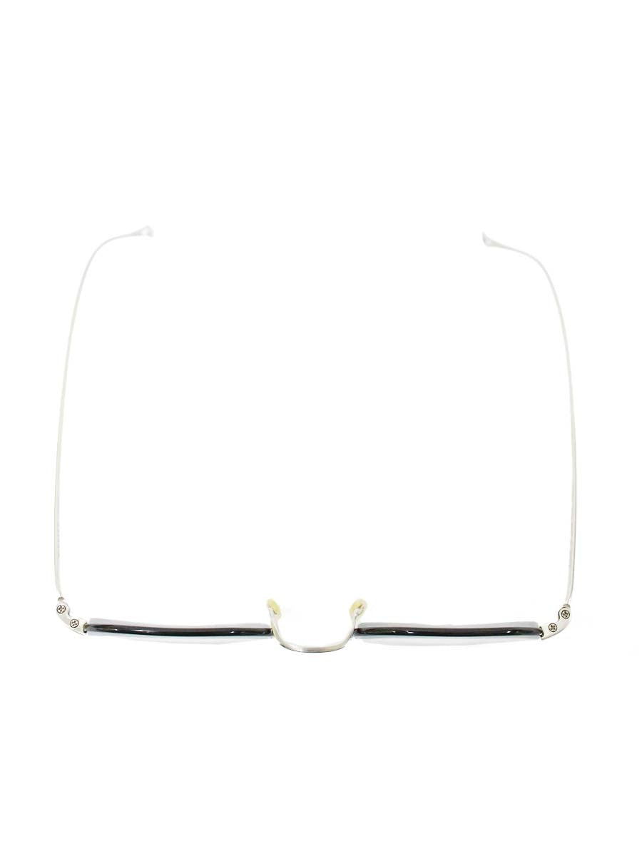 エクレク REGAN メガネ チタンブラック/シルバー メタルフレーム フルリム ウェリントン TBK ITAH3K53Q6G0