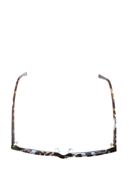 ラフォン OCEANE オーシャン 341 メガネ ブラウン/ブルー セルフレーム ウェリントン べっ甲柄 ITAPJYVF2U2O