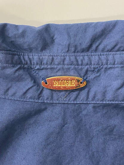 ミューズドゥドゥーズィエムクラス COTTON WASHシャツ 23-050-500-4120-1-0 F ネイビー 23SS IT64WA8MGHJM