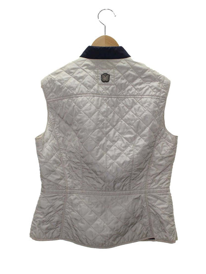 ウィークエンドマックスマーラ 51510117 ジップアップベスト 38 ベージュ キルティング IT6W20CM3W1C