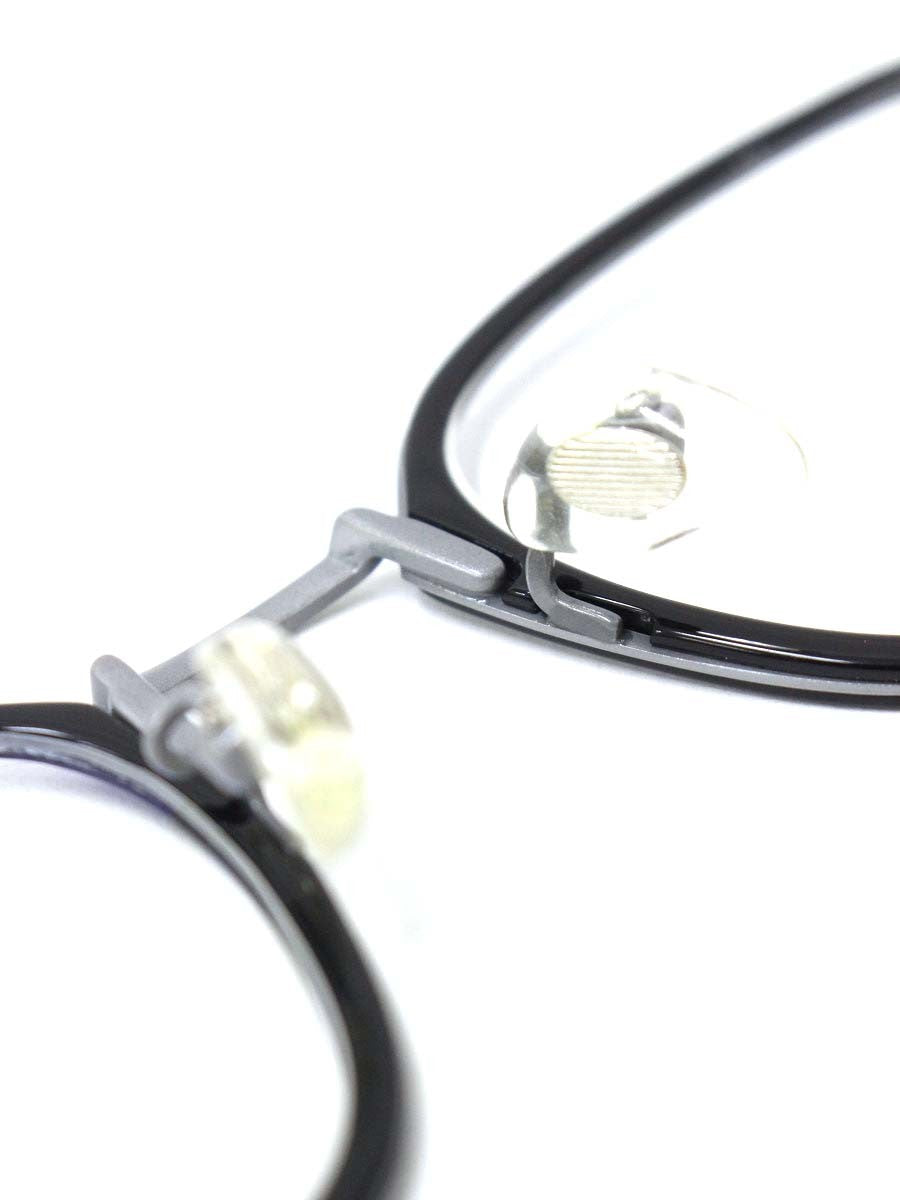 トウキョウスナップ TSP-1028 メガネ ブラック メタルフレーム スクエア ITD71XG6QK6K 【SALE】