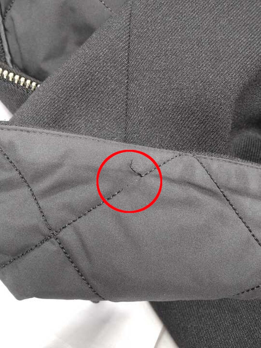 トゥービーシック 【L】光電子キルティングノーカラー ロングコート W7A02-835-09 44 ブラック 2023年モデル ITF3D8B630DS