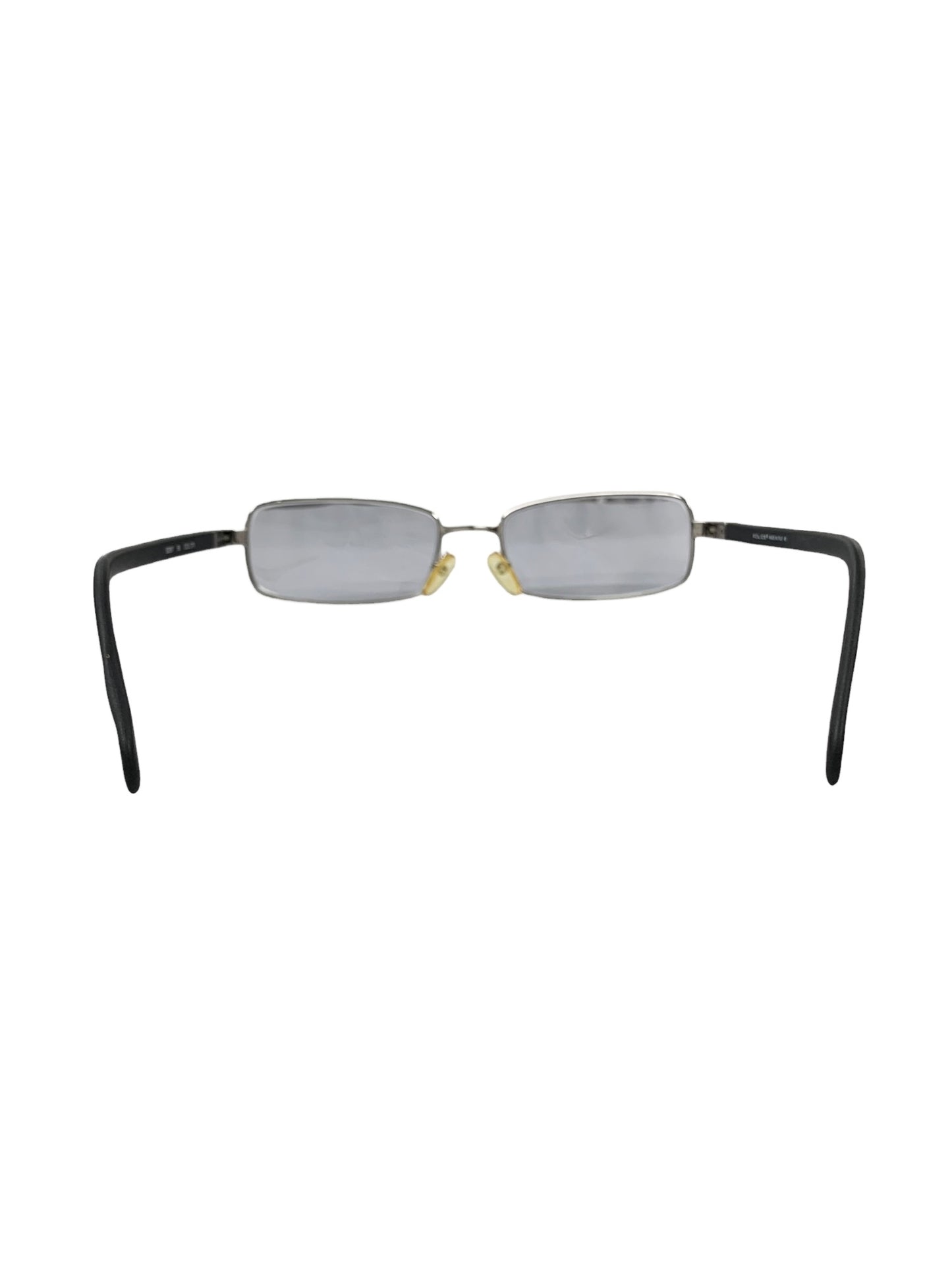 ポリス S2897 メガネ シルバー コンビフレーム フルリム スクエア IT0DNX4WSZQI 【SALE】