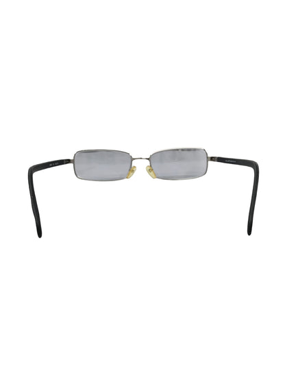 ポリス S2897 メガネ シルバー コンビフレーム フルリム スクエア IT0DNX4WSZQI 【SALE】