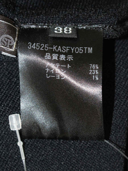 フォクシーブティック lily ruffle 34525 スカート 38 ブラック フレア IT0PEP8GRYCO
