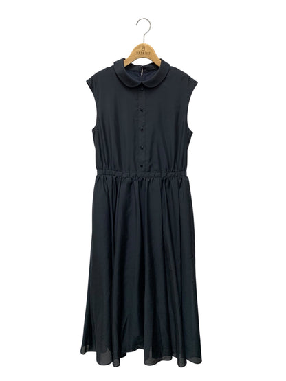 ルネ 5536080 ワンピース 38 ネイビー フロントボタン タックフレア ITBHZKUXJX7C