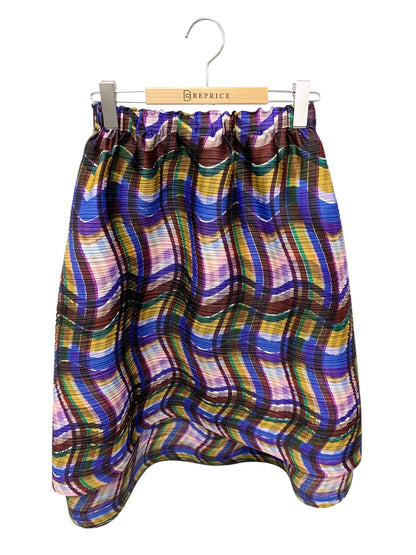 プリーツプリーズイッセイミヤケ Stratum Check Bounce Skirt PP83-JG673 スカート 3 マルチカラー IT5E0X9XWB8O