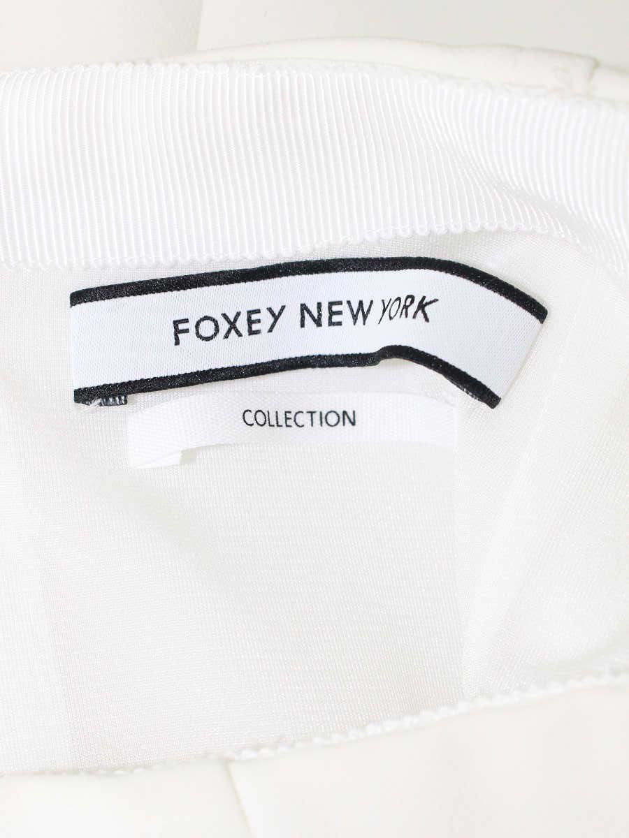 フォクシーニューヨーク collection 37894 スカート 40 ホワイト ITUKYENXEPZ6