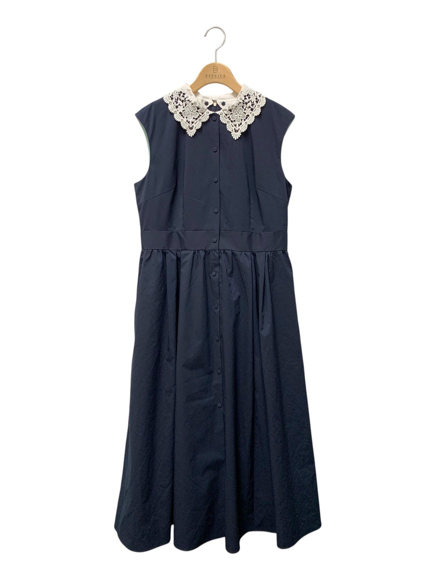 トッカ ETERNAL CHARM OPTOLA0150 ワンピース 6 ネイビー フロントボタン ITVGOVNQFZYM