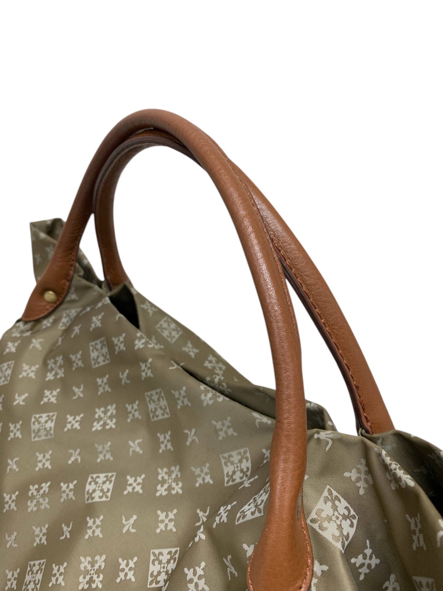 ラシット トートバッグ ベージュ ナイロン 総柄 IT6OY6H7KK0S