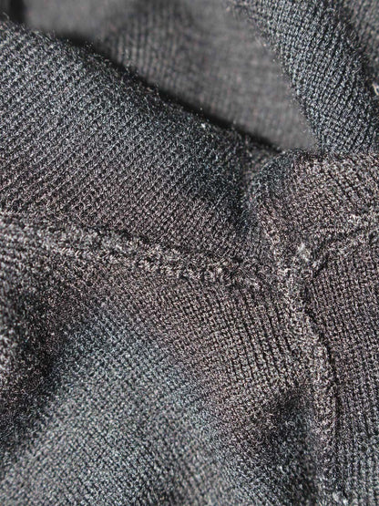 フォクシーブティック Kint Tops 30525 ニットトップス 38 ブラック ITU5089Z1PJA