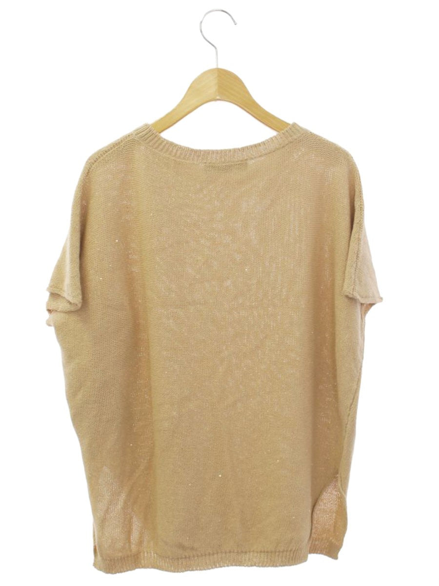 ファビアナフィリッピ MADP02B645X ニット 40 ブラウンベージュ ラメ ITMFX6OWCFU4