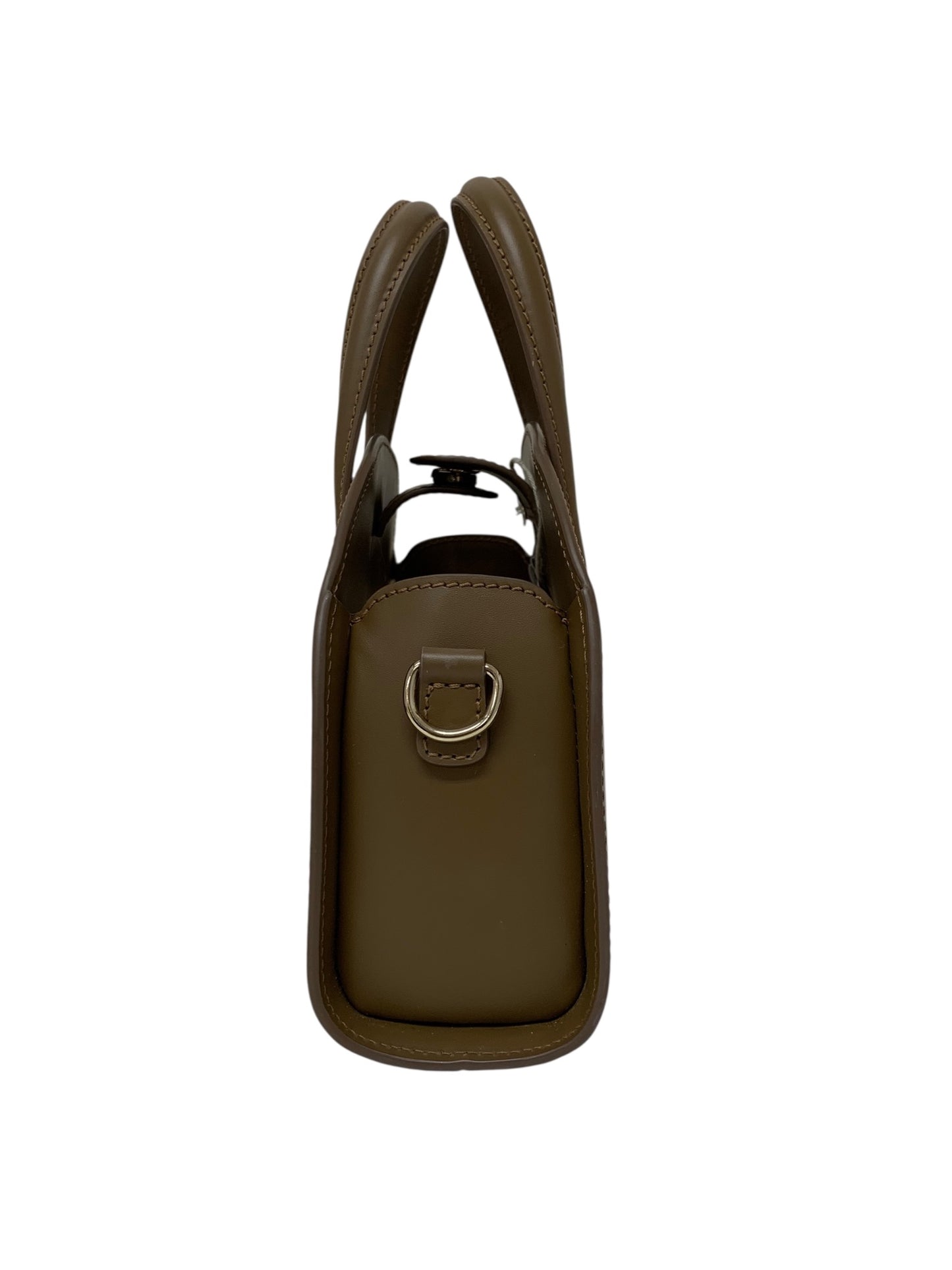 アーペーセー Demi-Lune スモールトートバッグ ブラウン レザー 2way ITV8SCXK916G