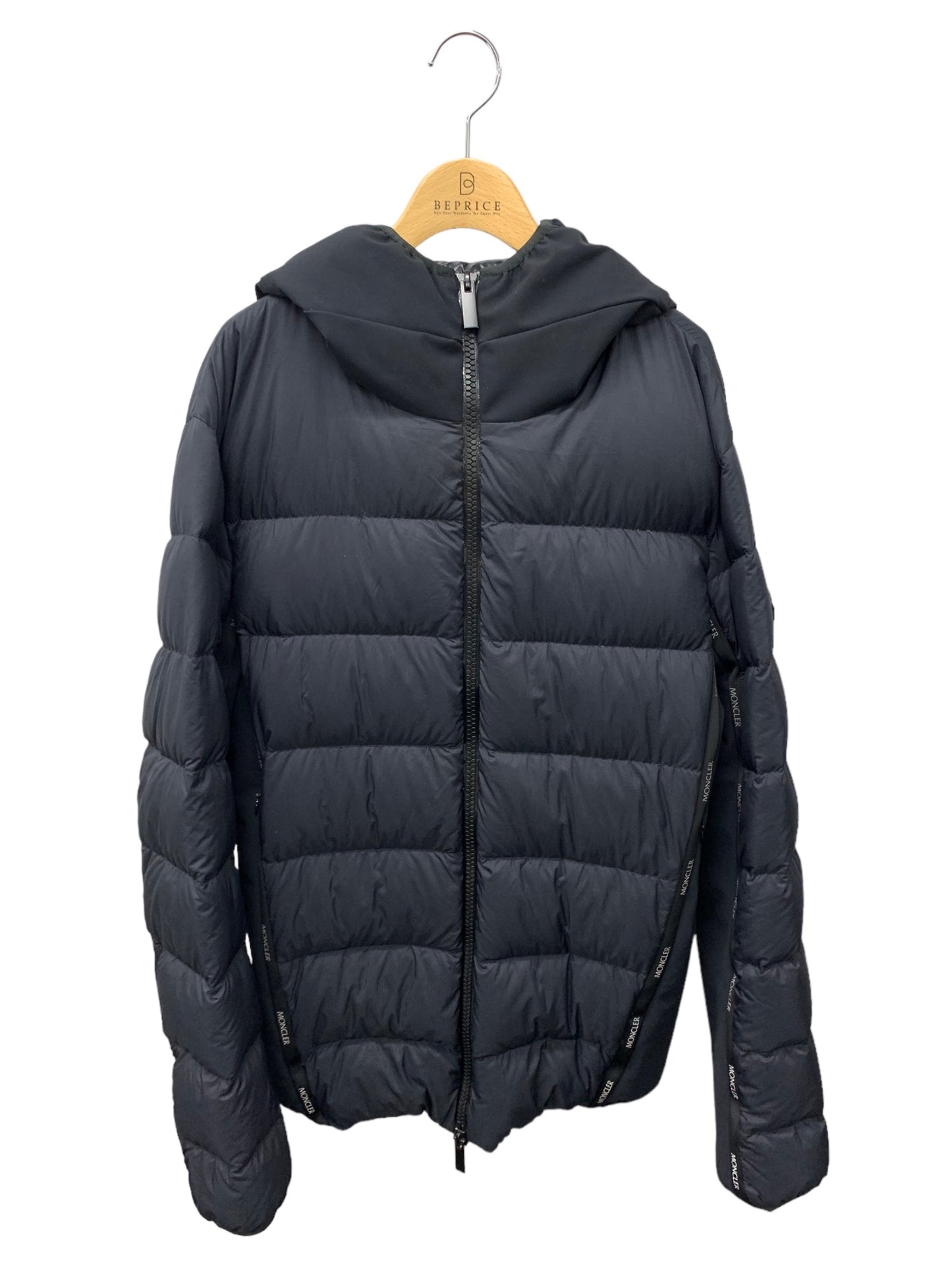 モンクレール GIUBBOTTO MORVAN JACKET H20911A00194 595FD ダウンジャケット 4 ブラック IT1NZOLPTYE8