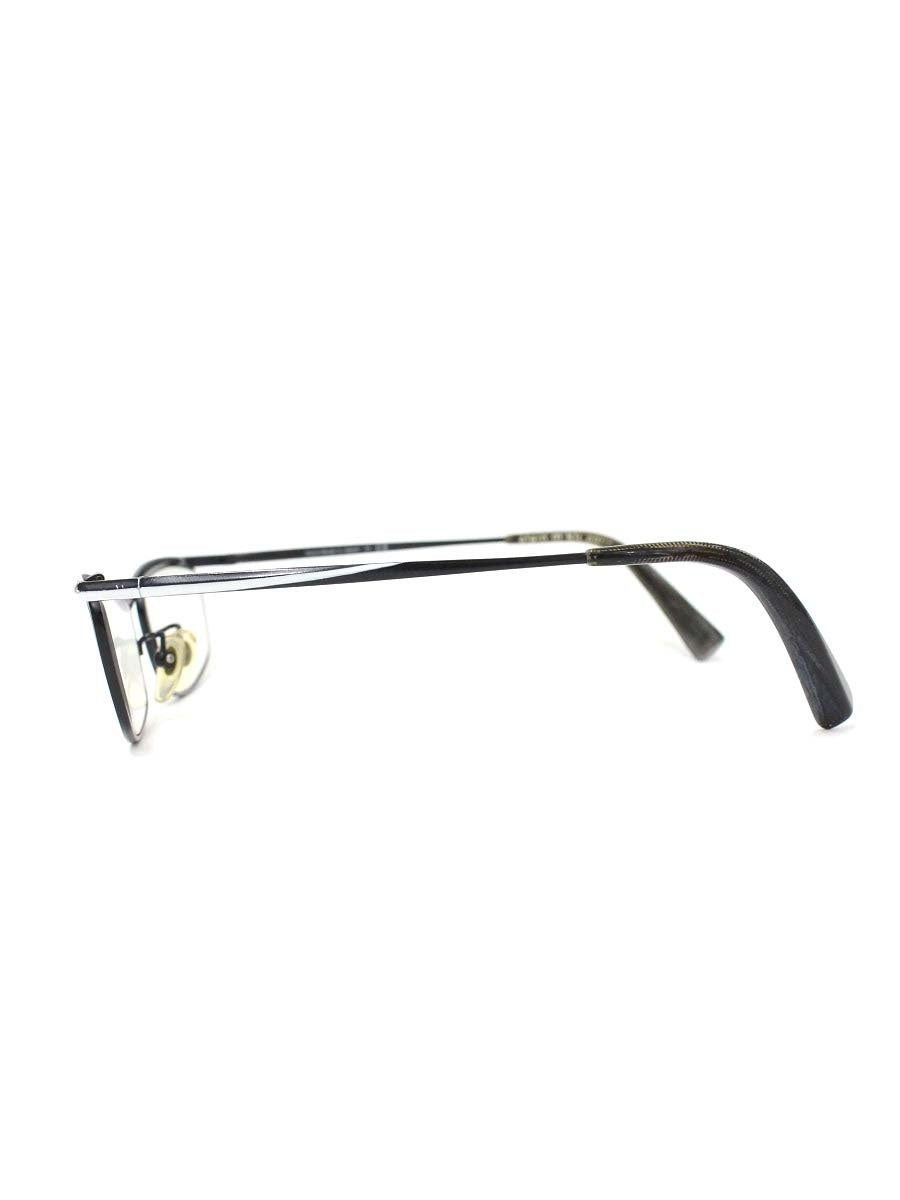 アランミクリ A02032TD メガネ ブラック/ホワイト メタルフレーム フルリム スクエア ITHVWQ15K2J2 【SALE】