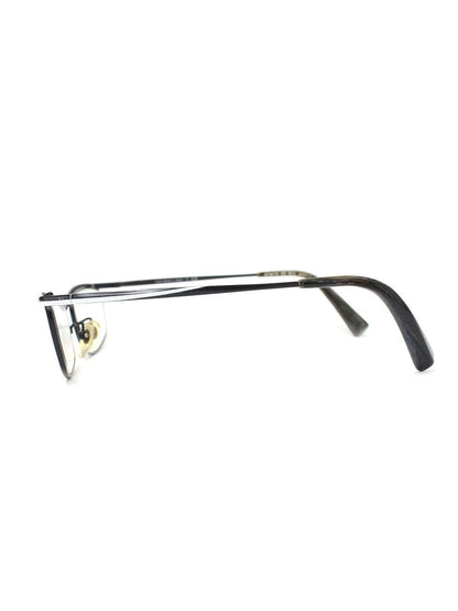 アランミクリ A02032TD メガネ ブラック/ホワイト メタルフレーム フルリム スクエア ITHVWQ15K2J2 【SALE】