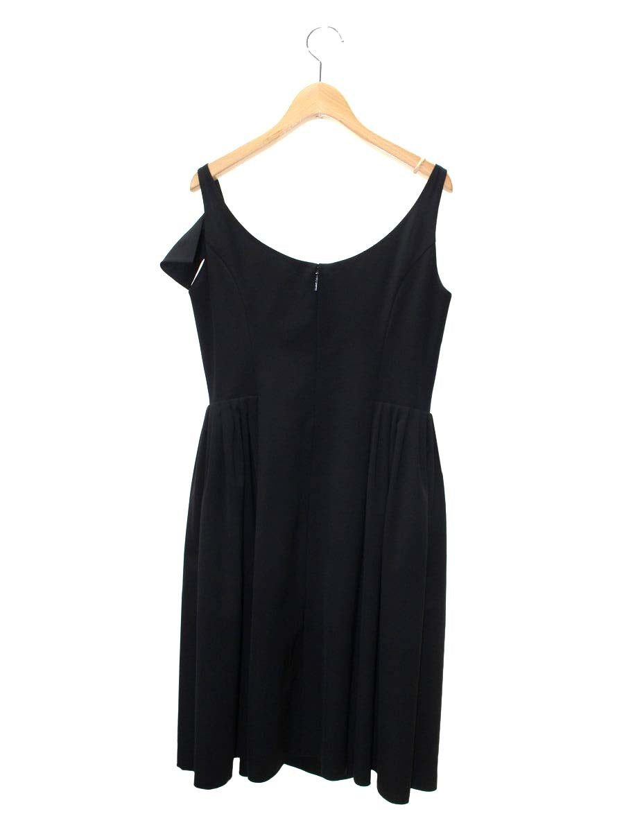 ルネ 5326090 ワンピース 36 ブラック リボン付き ITRE8831C4QM 【SALE】