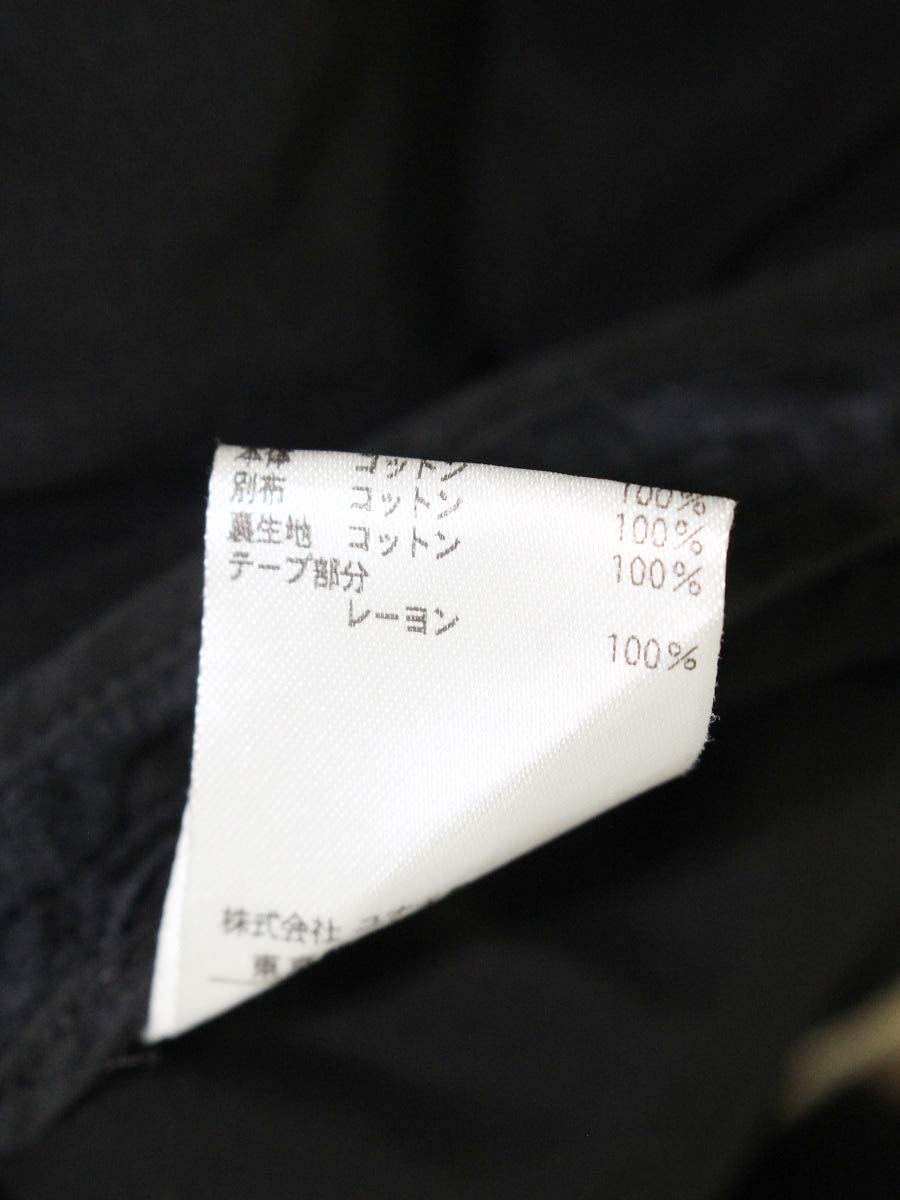 ドゥロワー 6599-299-2136 カットソー 38 ブラック カットワーク メッシュ IT00AUYB9QBO